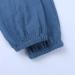 AYIYO Baby Linen Pants 2Pcs Set, Elastic Waist Harem Bloomers, 9-12 Months, Blue+Khaki - Buy Online on GoSupps.com