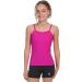 Dragonwing Girlgear Bright Pink Girls Sports Cami | Active Teen and Tween Shelf Bra Tank - Buy Online on GoSupps.com
