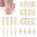 24 pieces gel pavement for protective skin Extra protection relief of friction pain toes forefoot and heels foot care 6*4PCs
