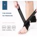 Adjustable Ankle Brace for Men & Women - Plantar Fasciitis Support & Pain Relief - Optimal Arch Strap Wraps for Sprained Ankle & Achilles Tendonitis (Black Right - Buy Online on GoSupps.com