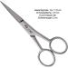 Otto Herder Bartscher Men's Bartschneider 11.5cm - Precision Blade for Beards in Leather Case | Fine Micro Toothing for Exact Cuts - Buy Online on GoSupps.com