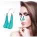 Nose Shaper Clip Nose Lifter Nose Beauty Up Lifting Tool Soft Safety Silicone Rhinoplasty Nose Bridge Straightener Corrector Slimming Device for Wide Crooked Nose Women (Green)