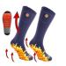 Rechargeable Heated Socks for Men, Electric Socks for Women, Foot Warmers for Women Hunting Skiing Cycling Camping Hiking Ski Sock Christmas Stockings red--Girl