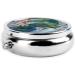 Lake Fairy Printed Mini Round Pill Box | 3 Compartment Portable Pill Organizer for Travel Home & Office - Buy Online on GoSupps.com