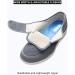 DENACARE Men's Wide Width Adjustable Closure Shoes for Diabetic Edema - Grey - Size 9 Wide - Buy Online on GoSupps.com