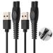 5V USB Cable Chargeur pour Philips One Blade QP2724 QP2720 QP2824 QP4530 QP4631 QP2734 MG7910 MG5910 MG9510 PQ888 PQ889 2400 One Blade Philipp 5V 1A USB Cable pour Rasoir Phillips 2 Pack