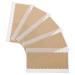 Beatifufu 5 Sheets Double-sided Tape Adhesive Hold Wig Tape Wig Tape Strips Two Sided Tape 2 Side Adhesive Hair Tapes Hair Extension Tape Double Sides Tape Double Sided Sticky Tape Mini Tape 2X0.5X0.1CM Khaki