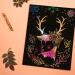 SAYU Premium Scratch Art Coloring Kit - DIY Craft Hobby Set for Adults & Kids - Engraving Scratch Off Gift Set with 5 Animal Friends Designs - Buy Online on GoSupps.com
