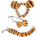 amangul 3pieces Plush Ears Shape Hairhoop Cosplay Tail and Bowtie Suit Headdress Halloween Birthday Party Set for Kids - Buy Online on GoSupps.com