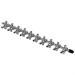 Movoja AQ air aquarium air distributor |10 subject |Continuously regulated |Variants: 2-10 times |Stainless steel |Distributor airflow controller aquariums 10x connector