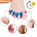 Gel Toe Separator & Straightener Set - Bunion Corrector & Spacers (6PCS) - New Material for Hammer Toe and Hallux Valgus Relief - Ideal for Women and Men - Buy Online on GoSupps.com