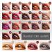INTEROOKIE 21 Colors Matte Liquid Lipstick Lip Gloss Stain Resistant Non-Fade Lip Icing (8#) - Buy Online on GoSupps.com