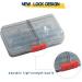 7/8-Compartment Portable Travel Pill Box | Medicine & Vitamin Organizer - R515 Gray | International Shipping - Buy Online on GoSupps.com