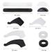 SWYSGS Glasses Holder Sets - 20 Pairs Anti-Slip Adhesive Nose Pads & Silicone Ear Grips for All Glasses International Shipping Available - Buy Online on GoSupps.com