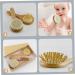 Toyvian Baby Bath Set: Wooden Hair Brush, Scrubber, and Grooming Comb for Infant Bath Time - Buy Online on GoSupps.com