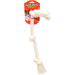 Mammoth Flossy Chews 100 Percent Natural Cotton Rope Dog Toys - Premium White Knot Dog Rope Toy - Interactive Dog Tug Toy - Tug Dog Chew Toy for Small to Medium Dogs - Medium 20" Medium 20  - Buy Online on GoSupps.com