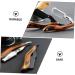 Minkissy Men's Folding Razor Trimmer - 2 Pack of Classic Wooden Facial Tools | Double Blade Bartschneider Shaving Knife 16x3.5cm - Buy Online on GoSupps.com