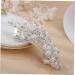 HAPINARY Rhinestone Hair Clip Headwear for Women Flower Hair Clips for Women Rhinestone Flower Hair Clip Girl Headdress Flower Hair Barrette Sparkly Hair Clip Hair Accessory Bride Abs - Buy Online on GoSupps.com
