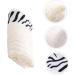 White Microfiber Hair Towel Set - Soft, Absorbent & Skin-Friendly - 2pcs - Buy Online on GoSupps.com