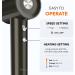 Fentgo High Speed Ionic Hair Dryer - 1500W 110 000 RPM Fast Drying Diffuser Professional & Travel-Friendly (Black - Buy Online on GoSupps.com