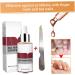 OnIUeZky 1 pc nail treatment nail renewal solution toenails and fingernails nail repairs essential oil protects against discoloration brittle and cracked nail 12 ml - Buy Online on GoSupps.com