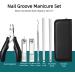 6-piece pedicure set for ingrown toenails ingrown long toenail treatment and thick nail clippers toenail corrector black set boxed set for inward growth of thick and hard toenail nails large toena - Buy Online on GoSupps.com