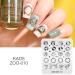 KADS Nail Art Stamping plate Nail Template Nail Art Design Tool Nail DIY Design Image Plate (ZO010) - Buy Online on GoSupps.com