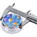 Flying Balloons Portable Metal Pill Box - 3-Compartment Mini Design for Small Pills | Travel Essential - Black - Buy Online on GoSupps.com