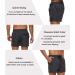 SILKWORLD Men's Quick Dry Swim Trunks with Zipper Pockets - Dark Grey - Buy Online on GoSupps.com