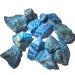 90-100g Natural Raw Blue Apatite Crystal Stone Gravel RoughMineral Specimen Collection NaturalReiki Decoration qiangang