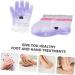 Housoutil 2paires Couverture Cire Lavande Pour Couvre- Et Couvre Paraffine Pour Soin Spa Et Th rapie De Cire - Buy Online on GoSupps.com