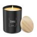 Relaxd Premium Sandalwood & Musk Scented Natural Soy Wax Candle (Prana) Hand Poured Long Lasting Aromatherapy Essential Oil Candles