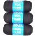 Omoge Hair Ltd 100g Big Roll Brazilian Wool Hair Acylic Yarn For African Crochet Braids Extensions Faux Locs 3 Rolls Natural Black Colour 1b Black Wool For Hair Synthetic Fiber Hair Extensions - Buy Online on GoSupps.com