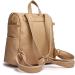 Petit Monaco Diaper Bag Backpack | Luli Bebe Vegan Leather Luxury Quilted Design | Stroller Straps, Messenger Strap | Latte Brown - Buy Online on GoSupps.com