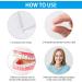 10 Pieces Orthodontic Wax for Braces - 50 Strips Dental Wax with 10 Flavors for Pain Relief & Irritation - Buy Online on GoSupps.com