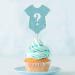24Pcs Gender Reveal Cupcake Toppers Boy or Girl Glitter Cupcake Picks Kids Birthday Party Decors Baby Shower Party Decoration Supplies B-boy Or Girl - Buy Online on GoSupps.com