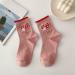 Chinese New Year Red Socks Gift | Cute Girl Cotton Socks | EU 36-40 / US 5.5-9 | Style 4 - Buy Online on GoSupps.com