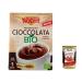 Novi BIo Classic Hot Chocolate Set of 12 Boxes of 5 x 25 g Chocolate + Pulp Italian Gourmet 400 g