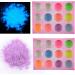 Glow in The Dark Pigment Powder Set - Pack of 24 Neon Color Changing Luminous Powder for Epoxy Resin, DIY Crafts, Nail Art & Halloween Party - Buy Online on GoSupps.com