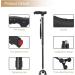 BeneCane Adjustable Walking Cane with LED Light - Lightweight Portable Mobility Aid for Men, Women, Seniors - Comfortable Handle - Pink - Buy Online on GoSupps.com