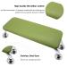 Professional Big Nail Arm Rest Cushion - Green Microfiber Leather - Manicure Hand Pillow for Nail Techs - Buy Online on GoSupps.com