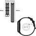 TopPerfekt Adjustable Silicone Sport Band for Fitbit Charge 5 - Breathable Replacement Wristband Bracelet for Men and Women - Black - Buy Online on GoSupps.com