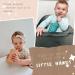 Lucky Love Silicone Sippy Cup with Straw | Easy Grip Baby & Toddler Cups 6-12 Months+ | Spill Proof & BPA Free (2 Pack - Blue & Green) - Buy Online on GoSupps.com