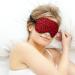 Buy Jaguar Leopard Print Sleep Mask for Women - Adjustable Eye Shades with Black Spots & Elastic Strap - Buy Online on GoSupps.com