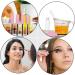 Healvian 15pcs Mascara Empty Tube Lash Clear Mascara Tube Cold Pressed oil Refillable Pink Plastic - Buy Online on GoSupps.com
