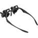 Headband Magnifier 4 Head Loupe Magnifier Head Wearing Magnifying Glass Watch Repair LED Light Magnifying Glass Adjustable LED Magnifying Glass for Repairing Reading to Pursue Happiness - Buy Online on GoSupps.com