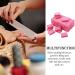 Dajidafu 50 Pieces Mini Buffing Sanding Files Block Double-Sided Pedicure Manicure Sponge Nail Art Buffer Tools Health Care Rose red - Buy Online on GoSupps.com