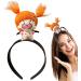 Doll Headband - Plush Constellation Doll Hairband | Portable Doll Hair Headbands Hair Ornament Plush Doll Headdress for Children Kids Leo - Buy Online on GoSupps.com