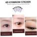 Ipetboom 15 Pcs Eyebrow Stickers Eyebrow Grooming Shaping Makeup Sticker Eyebrow Transfer Stickers Artificial - Buy Online on GoSupps.com