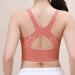 Wireless Front Cross Buckle Sports Bra | Shaping & Lifting | Black XL (60-70kg) - Buy Online on GoSupps.com